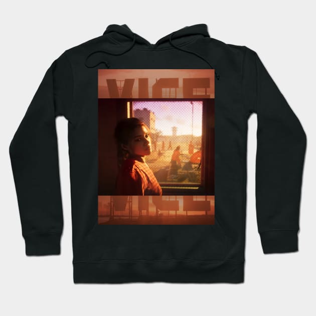 GTA 6 Grand Theft Auto 6 official trailer Hoodie by WonderfulHumans